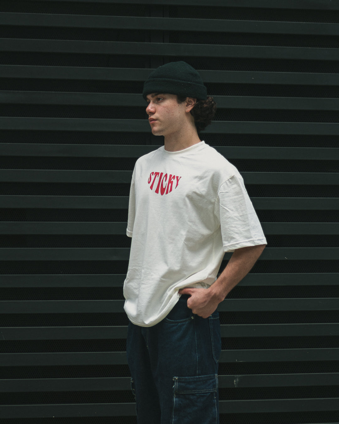 Classic script T-Shirt - OffWhite