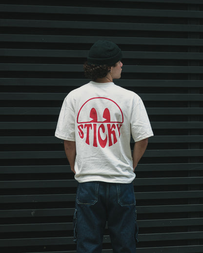 Classic script T-Shirt - OffWhite