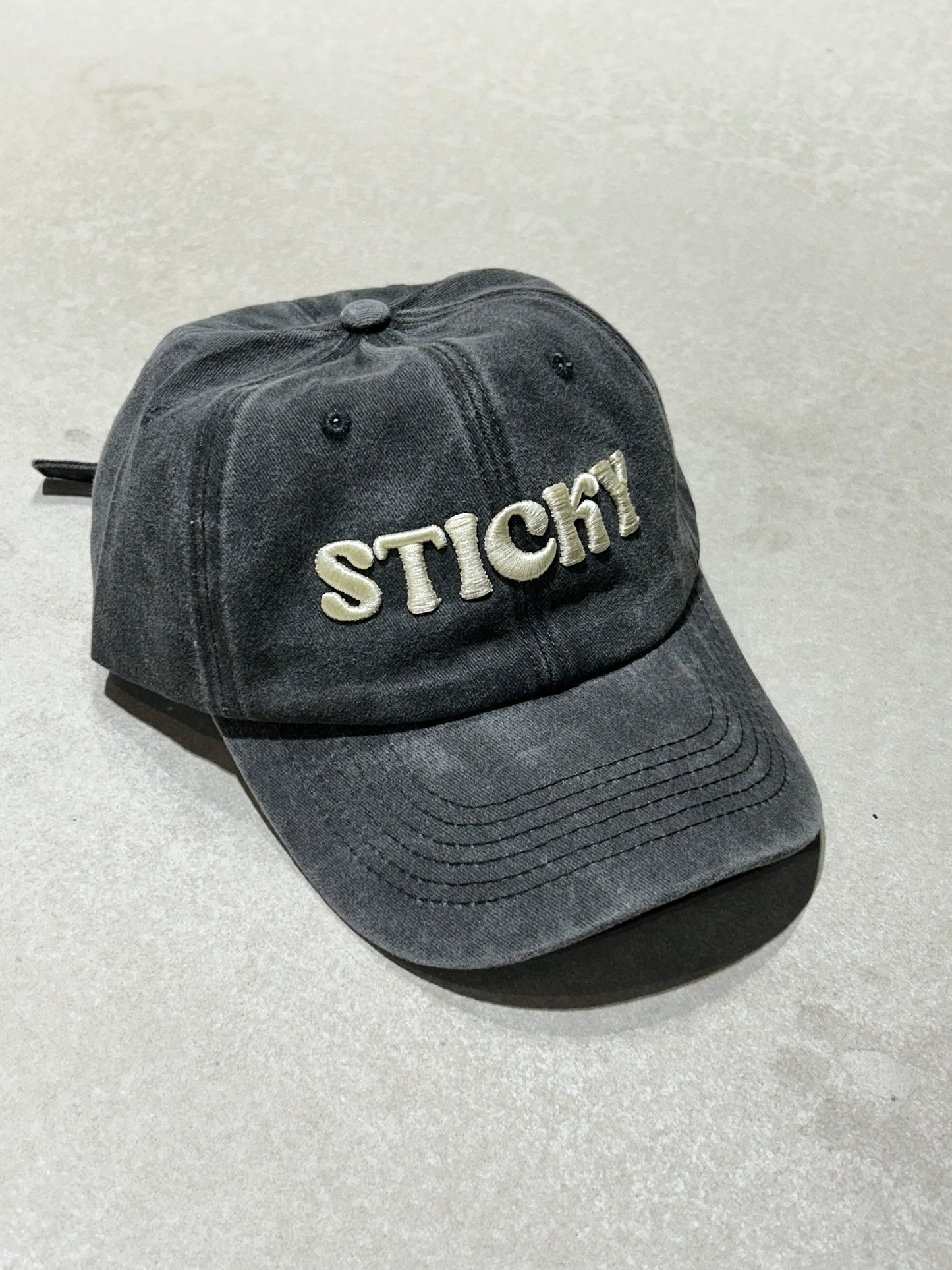 Gorra dad hat - Grey washed