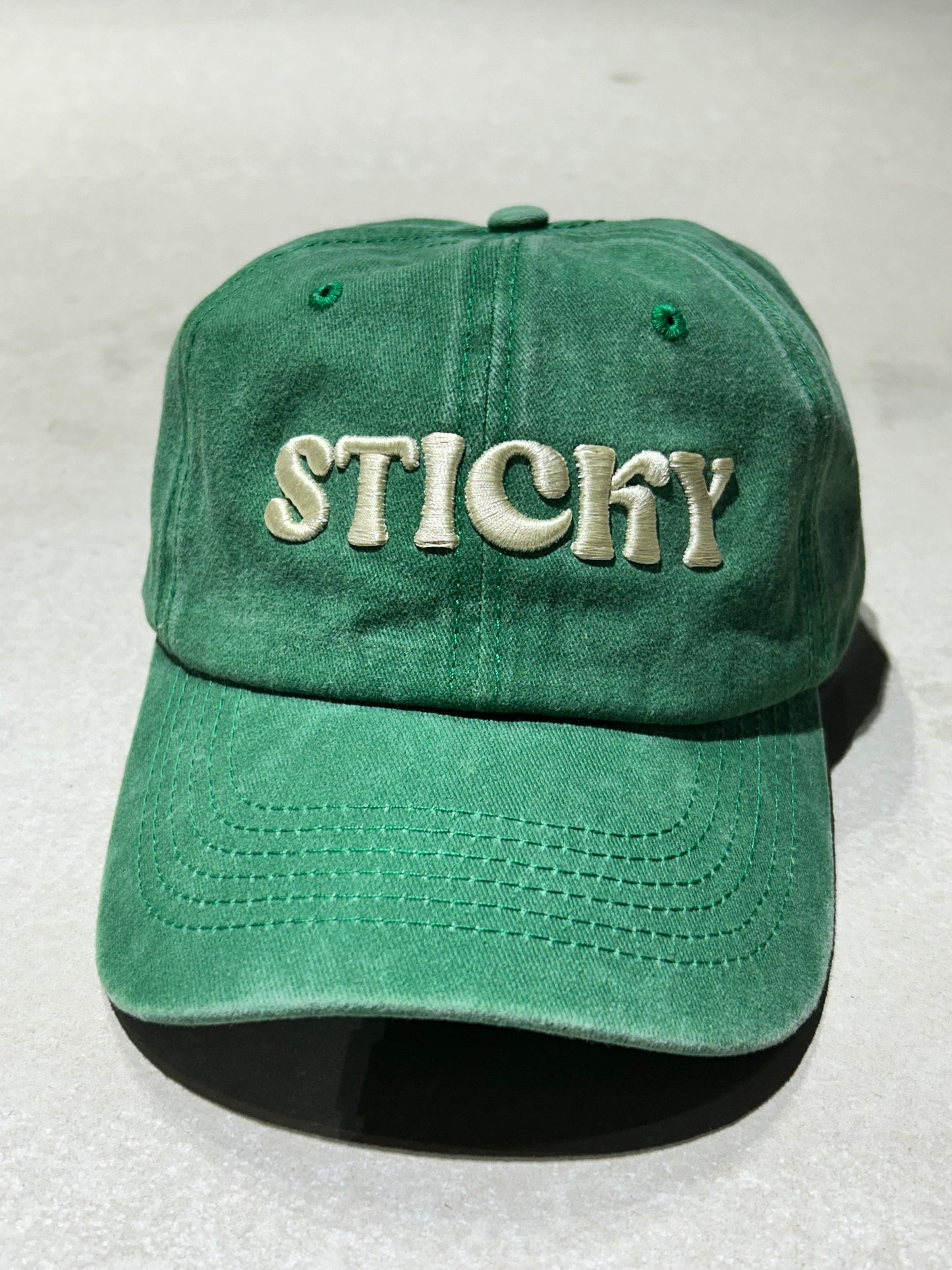 Gorra dad hat - Green washed