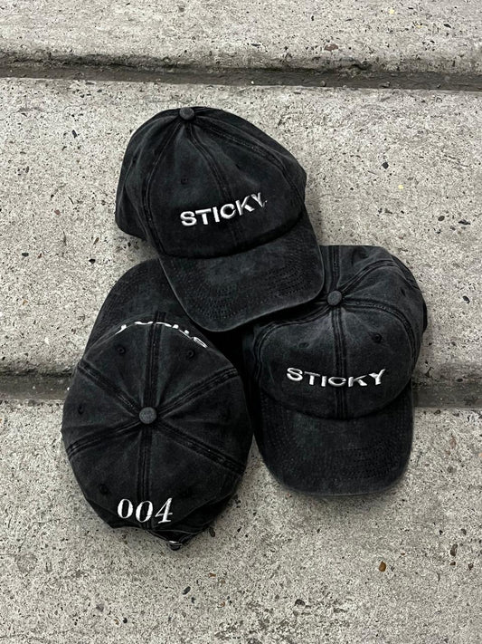 Cap Dad hat Grey wshed 004