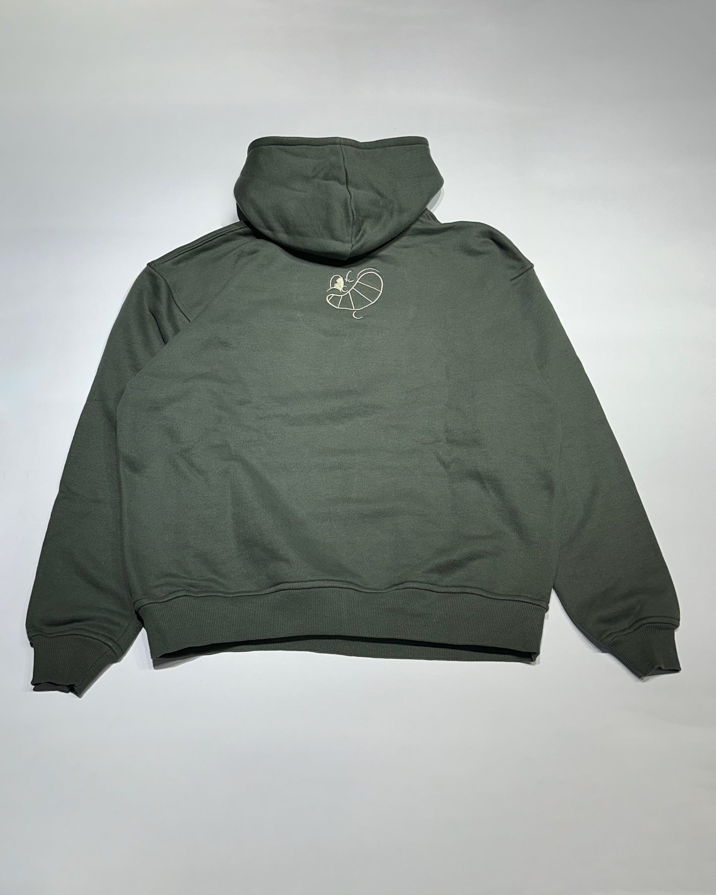 Hoodie Green classic