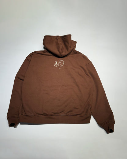 Hoodie Brown classic